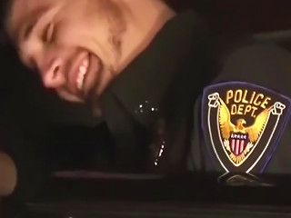 Gagging On Cop Pecker